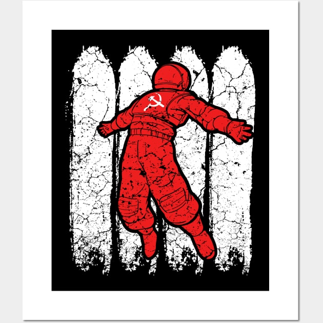 Soviet Cosmonaut Wall Art by Mila46